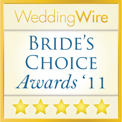 WeddingWire Couples' Choice Awards 2011 Winner