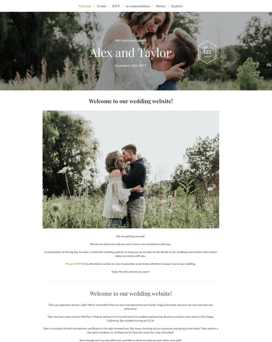 Wedding Websites, Free Wedding Websites | WeddingWire